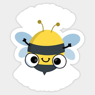 It's Okay To Bee Different Funny Bug Pun Sticker